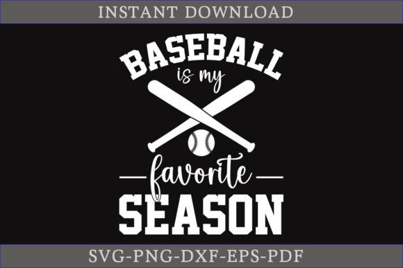 Baseball is My Favorite Season SVG Shirt