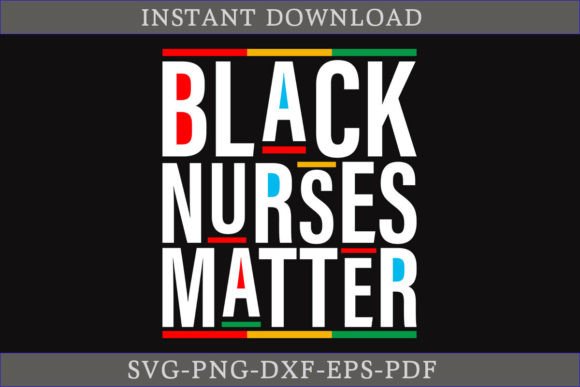 Black Nurses Matter Gift SVG Shirt