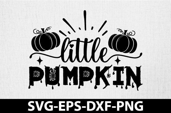 Little Pumpkin Svg, Halloween Svg Design