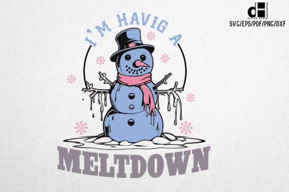 Winter Quotes SVG Snowman DESIGN